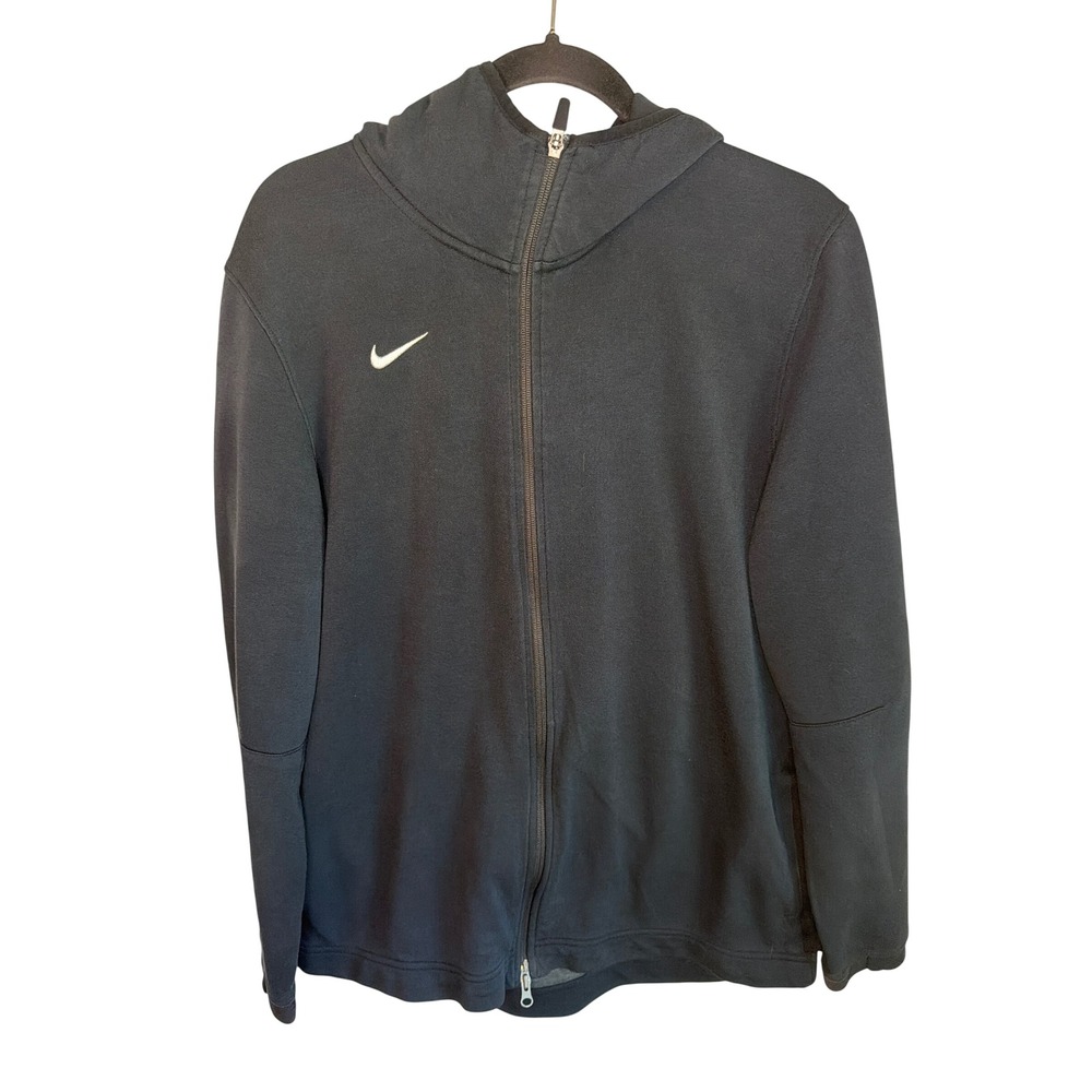 Nike Dri-FIT Mens Full Zip Hoodie Black XL Training Jacket RN56323 CA05553